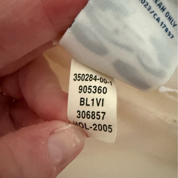 Y2K Classic Old Navy Fully Lined Cream Peacoat | Tailored Fit - Picture 15 of 15